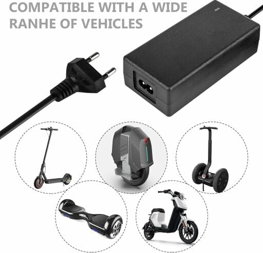 SCOOTER , AKÜLÜ BİSİKLET , MOTORSİKLET , GİNGER , HOVER BOARD , ŞARJ ADAPTÖRLERİ
