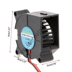 4cm  salyangoz fan 12 volt