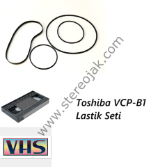 Toshiba VCP-B1   VHS  Video Lastik Seti
