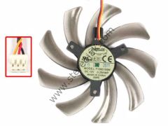 T129215SM Server - Frameless / GPU Fan 12V 0.25A, W50x3x3, D95xC39
