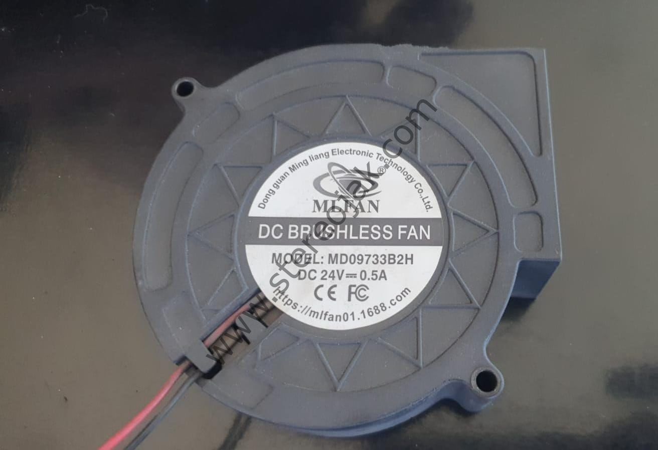 MLFAN DC BRUSHLESS FAN  MD09733B2H  DC24V 0.50A
