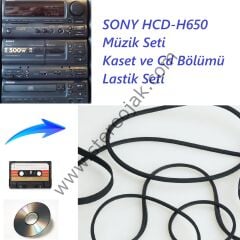 Hcd-h650 ( Hcd-650m )  CD ve Kaset Bölümü Lastik seti