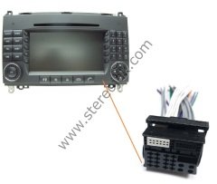 BECKER  BE 7095    MERCEDES    W639    VIANO  TEYP SOKETİ