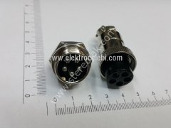 19mm  5 pin mayk amperli dayanıklı konnektör  takım