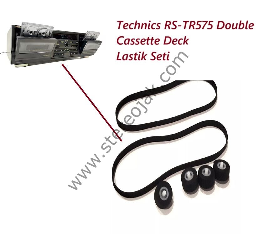 Technics RS-TR575 Double Cassette Deck Lastik Seti