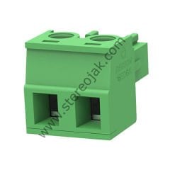 2 Pin , 5.08mm , Geçmeli Klemens , Vidalı , No:1 , 180°