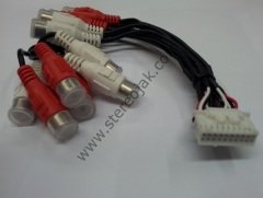 AVIC-X1R  AVIC-X3     AVIC-X1BT       Pioneer    dek soket kablo  deck kablo  amfi bağlantı soketi