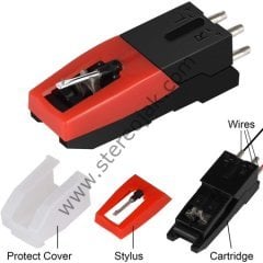 PİKAP İĞNESİ        - METAL  KAFA  - DAYANIKLI SERİ