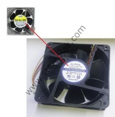 9LB1224S1D01 Sanyo Denki DC Fans DC Fan, 120x120x38mm, 24VDC  (  Uyumlu Muadil Fan  ALP12038H24B)