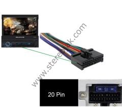 AUDİOLİNE AD-735 ANDROİD        ARKA  POWER GÜÇ SOKETİ