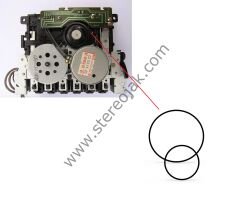 TC-FX100    Tekli Kaset Mekanik  Lastik Seti  2 li