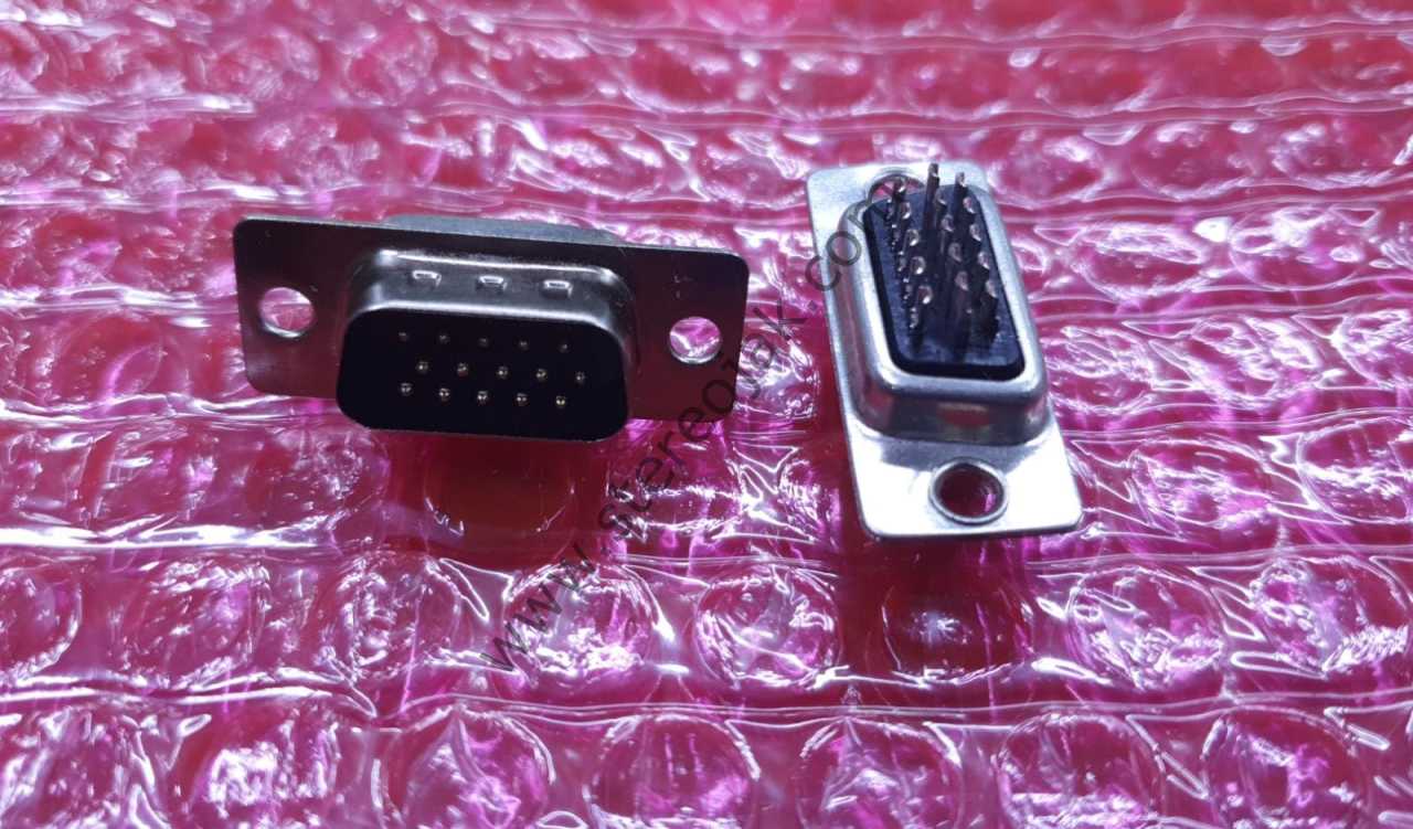 DSUB  15 PİN 3 SIRA VGA  ERKEK KONNEKTÖR