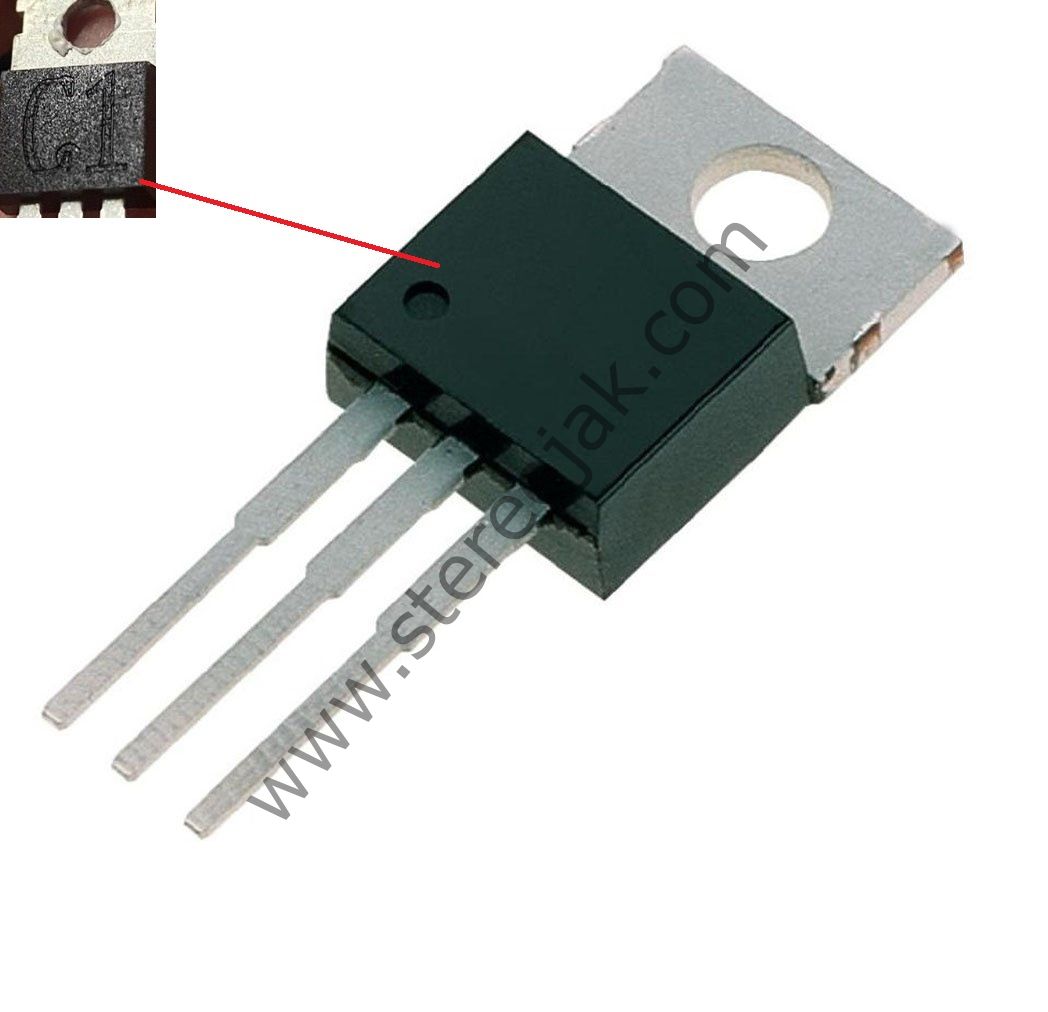 C1 TRANİSTÖR   (  TO 220   )   For-X Xad-300.4 Rms Power ANFİ UYUMLU