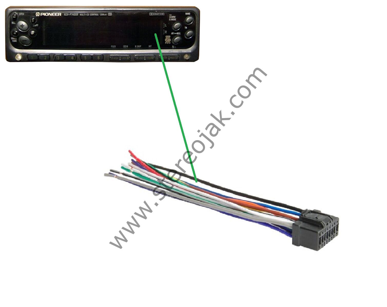 KEH-P7400R   KEH-P7450R    POWER  SOKETİ