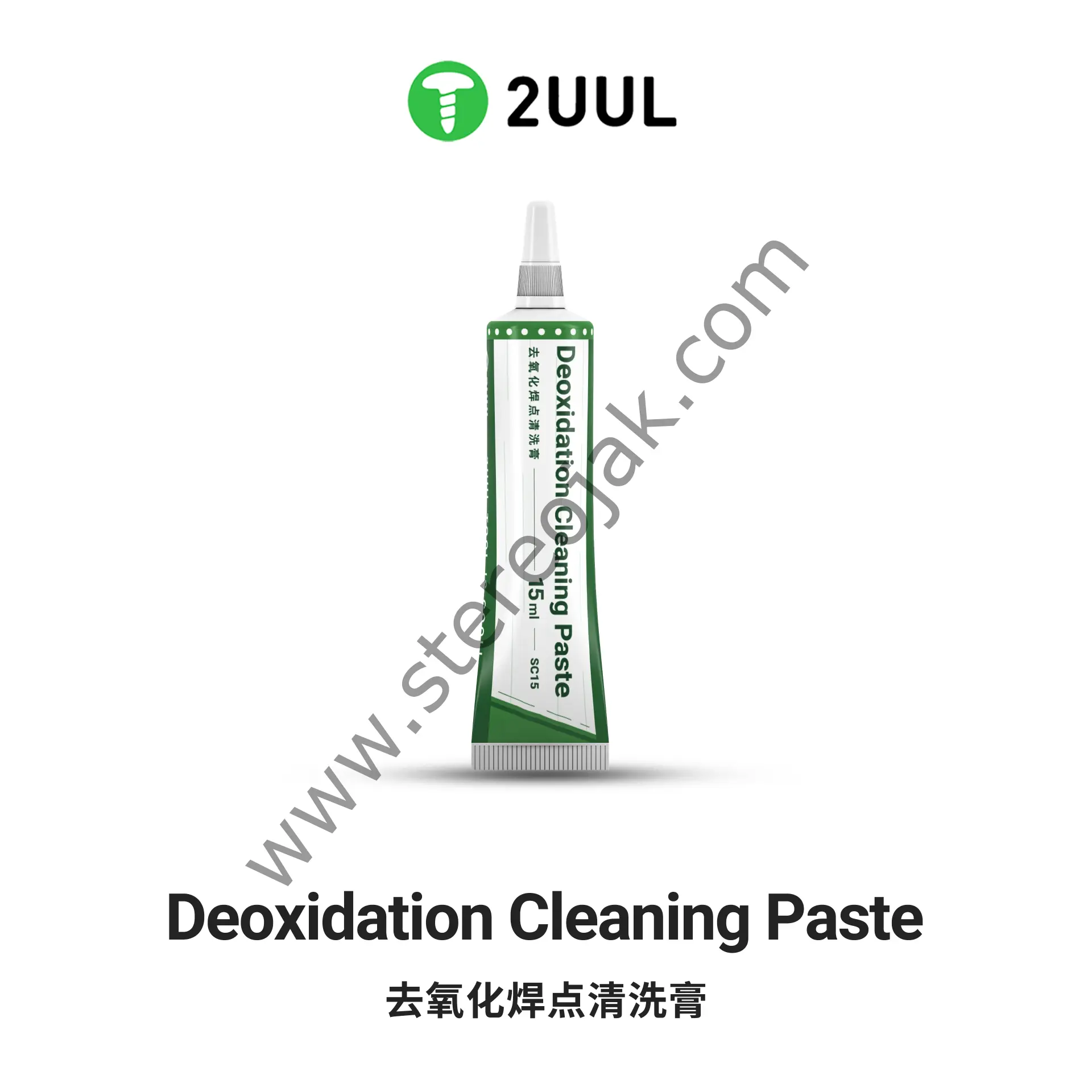 2UUL SC15 Deoxidation Soldering Paste 15ml , 2UUL SC15 Deoksidasyon (Oksit Giderici) Lehim Pastası 15 ml