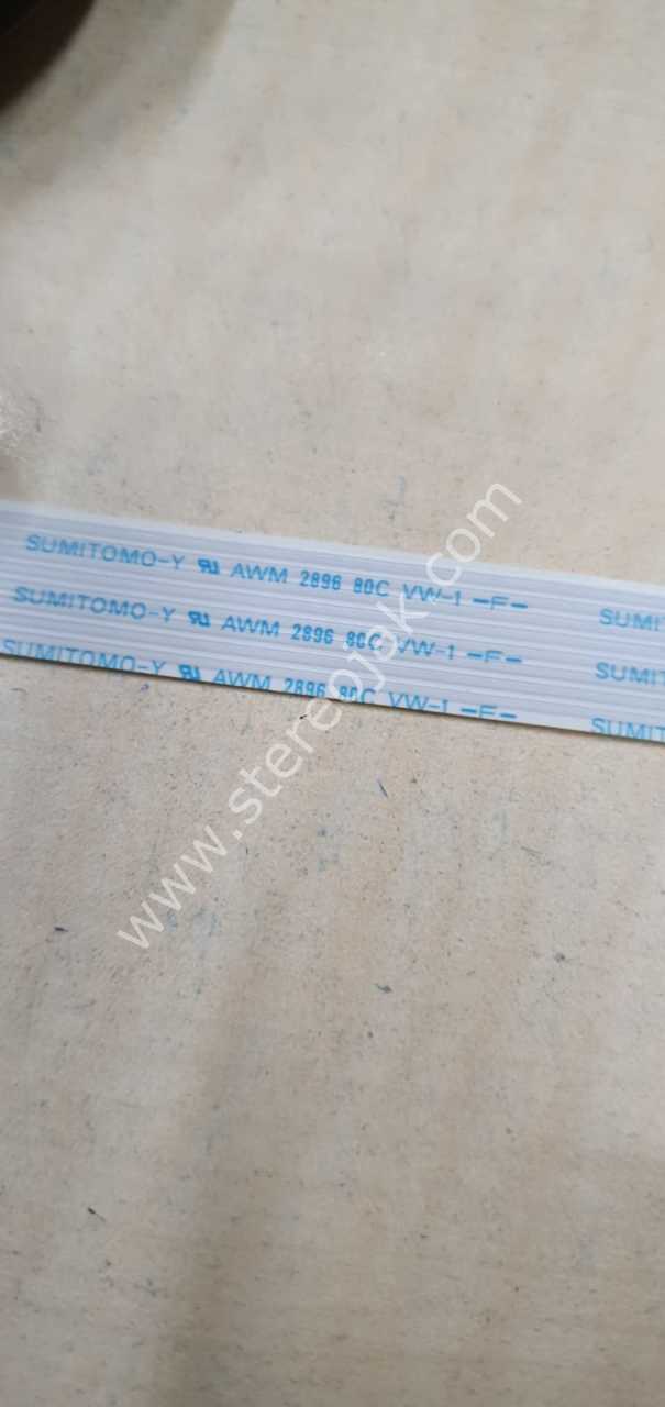 8 damar  en: 1.13 mm  40cm ters düz kablo   SUMITOMO-Y  AWM 2896 80C  VW-1-F