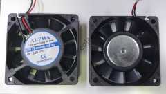 6X6X2CM  ISIYA DAYANIKLI BİLYALI FAN  ALPHA  DC BRUSHLESS   FIRÇASIZ 24V DC 0.08A