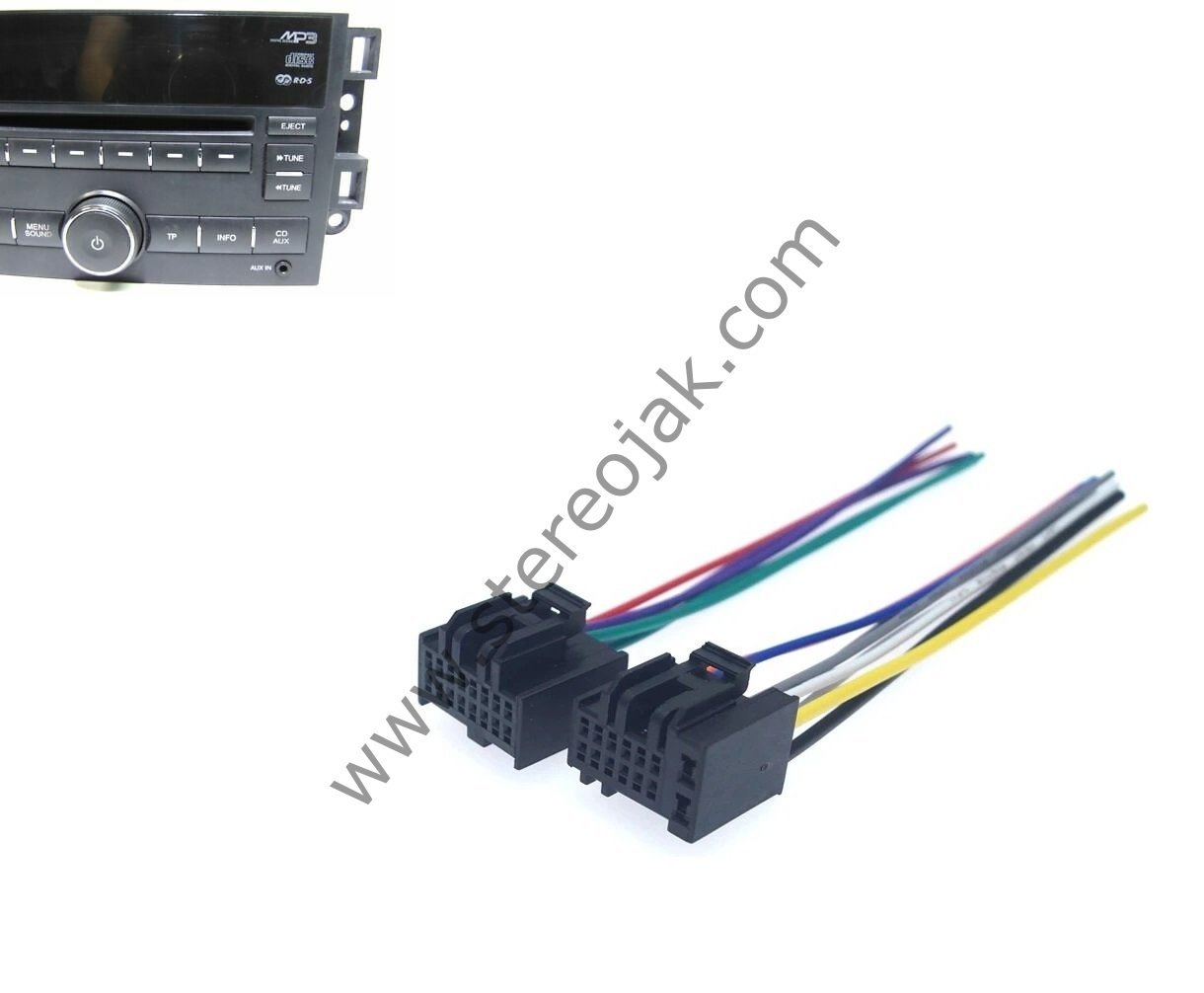 CHEVROLET    CAPTIVA   AGH-9210RC   TEYP  ARKA SOKET       DAEWOO AGH-9210 RC RADYO OTO TEYP  POWER GÜÇ  SOKETİ    6 LI   CD CHANGER SOKETİ