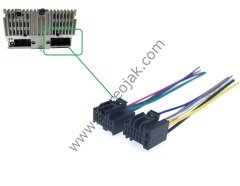 CHEVROLET    CAPTIVA   AGH-9210RC   TEYP  ARKA SOKET       DAEWOO AGH-9210 RC RADYO OTO TEYP  POWER GÜÇ  SOKETİ    6 LI   CD CHANGER SOKETİ