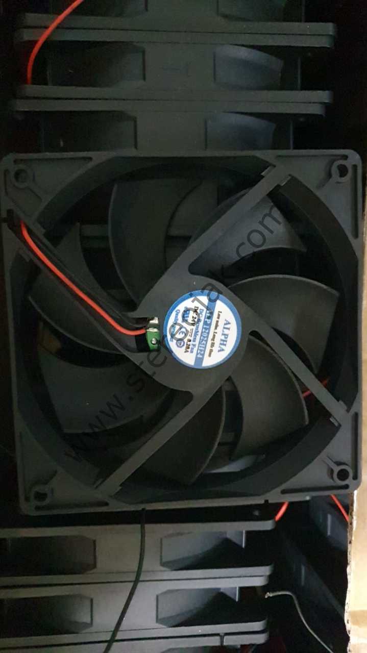 12CM  KAYNAK MAKİNA  FANI  12X12X2.5CM  DC24V  0.20AMPER     12 CM 2  KABLO  FAN