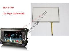 BR579-070    OTO  TEYP DOKUNMATİK   ( AVGO AVG S60 7300   DIŞ YÜZEY  DOKUNMATİK )