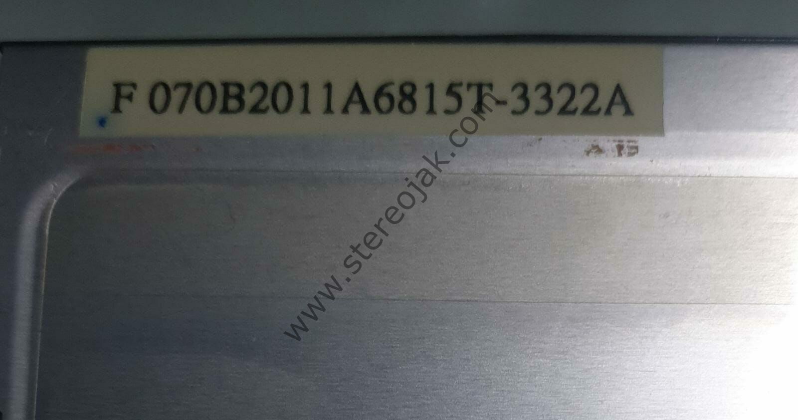 F 070B2011A6815T-3322A   LCD EKRAN LAMBASI  2Lİ