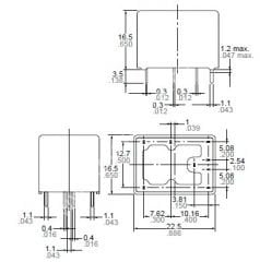NAİS  CF2-12V  Otomotiv Role (Doblo-Linea) CF2-12V    ( SİNYAL RÖLESİ )   ACF231