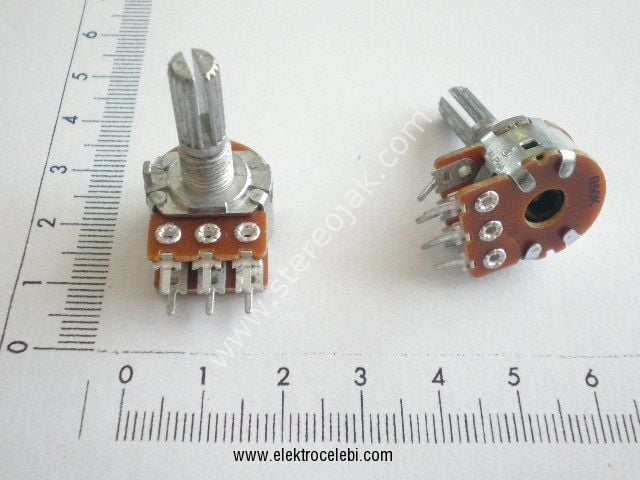 ORJİNAL B10KX2 ALPHA STEREO POTANS