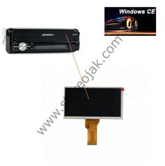 Jameson JS-805 indash LCD EKRAN WD070PHT50AE-A1 ( DAR KASA)