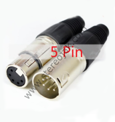 5 PİN ERKEK XLR CANON KONNEKTÖR