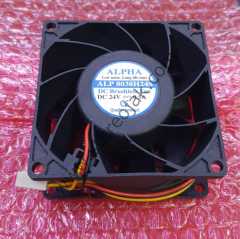 DC24V  050AMP  8X8X3.8CM  3 KABLO  ALPHA   ALP8038H24S   FAN