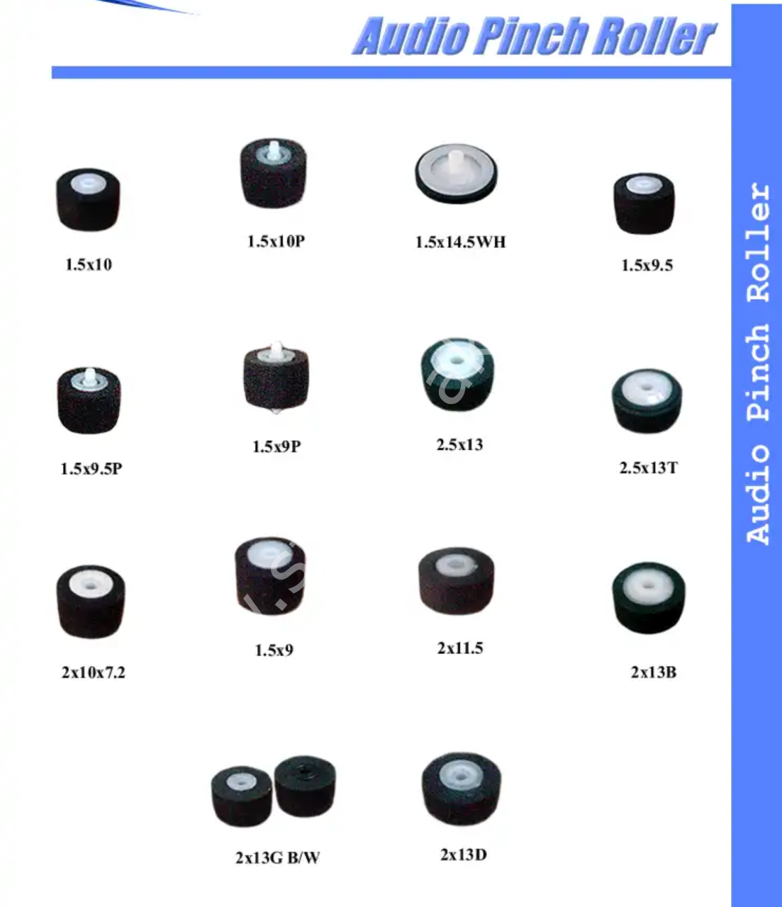 2x11.5  pinchroller