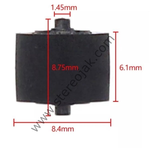 PINCH ROLLER -03  Ölçü:8.4 x 6.1 x 1.45mm