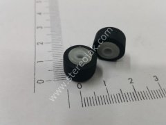 Baskı Lastiği   2.5mm x 13mm x 8.35mm     ( İç delik çapı : 2.5mm )   PINCH ROLLER