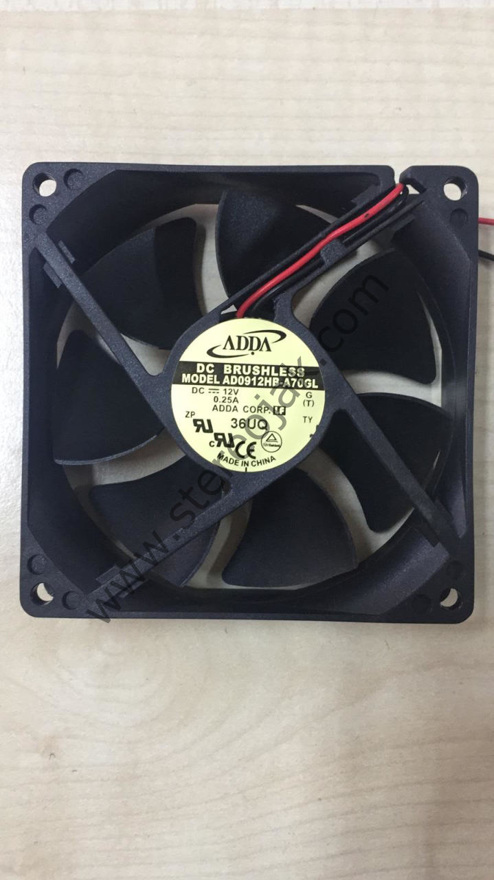 ADDA  DC BRUSHLESS  AD0912HB-A70GL  DC12V  0.25 AMPER  ÇİFT RULMANLI FAN  92X92X25MM