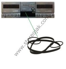 SONY TC-D707   ve   SONY    TC-D607       KASET BÖLÜMÜ  4 LÜ LASTİK SETİ  ( LBT-D707CD     D707CDM   LBT-A70         )   LBT-D607