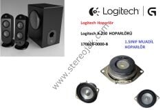 Logitech X-230 , 1.SINIF MUADİL Hoparlör , 170010-0000-B , 2+1 Ses sistemi Hoparlörü ( 1 Adet )