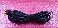 6.4MM JAKLI   İÇTEN PİMLİ  SONY LAPTOP/MONİTÖR   DC ADAPTÖR KABLOSU  1.5 METRE