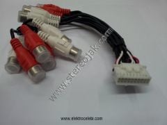 HARWARD  HR-N701.MR  ve  HR-N700.MR   AMFİ RCA SOKETİ 20 PİN