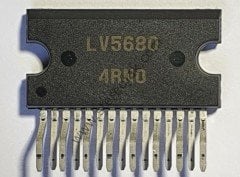 LV5680    MADE IN JAPAN   /    Monolithic Linear ICFor Car Audio SystemsMulti-Power Supply System IC