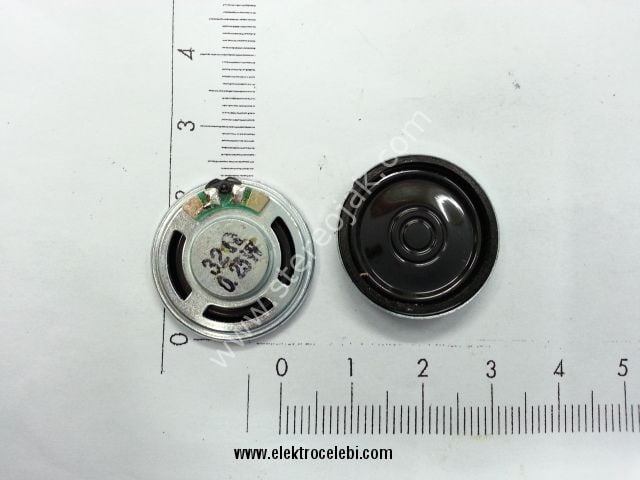 23mm 0.25w hoparlör    1.SINIF ÜRÜN
