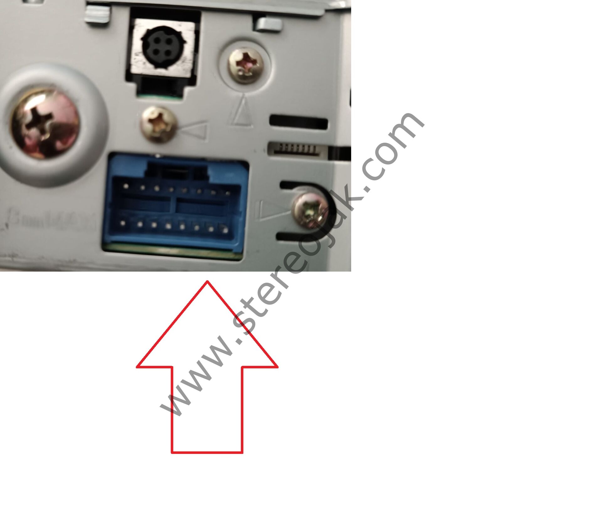 CARROZZERİA    DVH-P717    DVD PLAYER   ARKA   POWER   KABLOSU