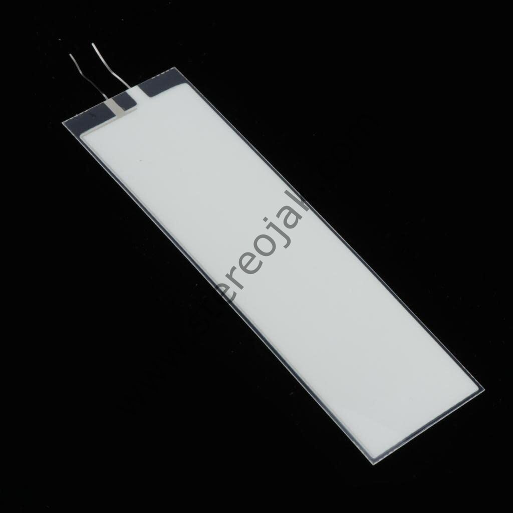 overall dimensions(LxWxH): 43mm x 155mm x 0.33mm luminous dimensions(LxW): 40mm x 147mm     backlight EL-lamp for LCD display Optrex DMF5005 backlight EL-lamp for LCD display AND AND711A backlight EL-lamp for LCD display Toshiba TLX 711A backlight EL-lamp