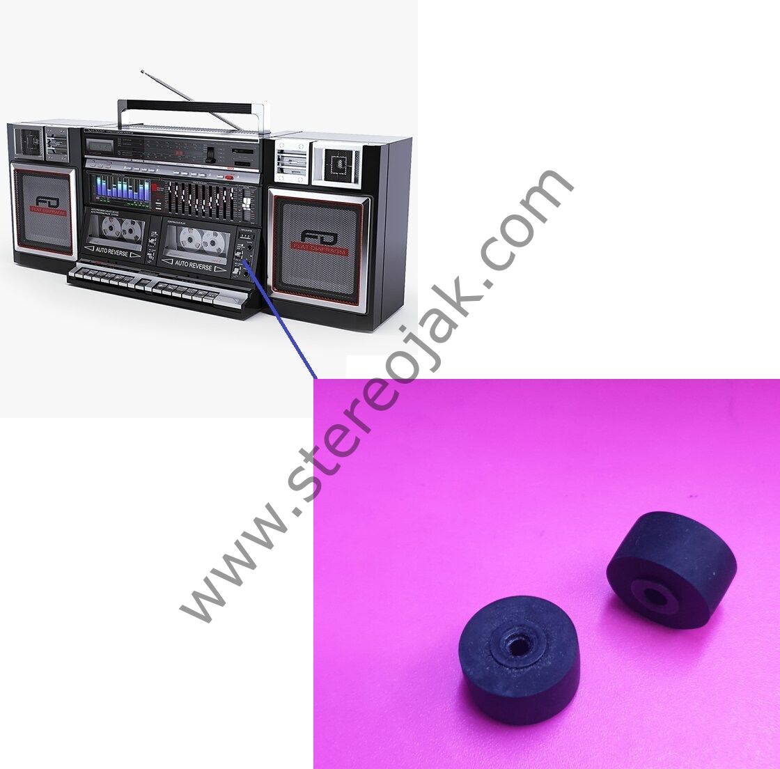 Sharp Wf-939 Sharp Wf-940 Uyumlu Baskı Lastiği