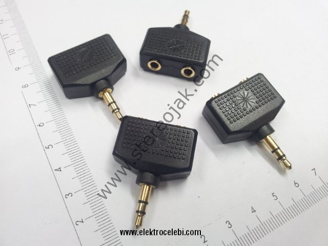 KALİTELİ GOLD 3.5MM KULAKLIK STEREO ÇOKLAYICI