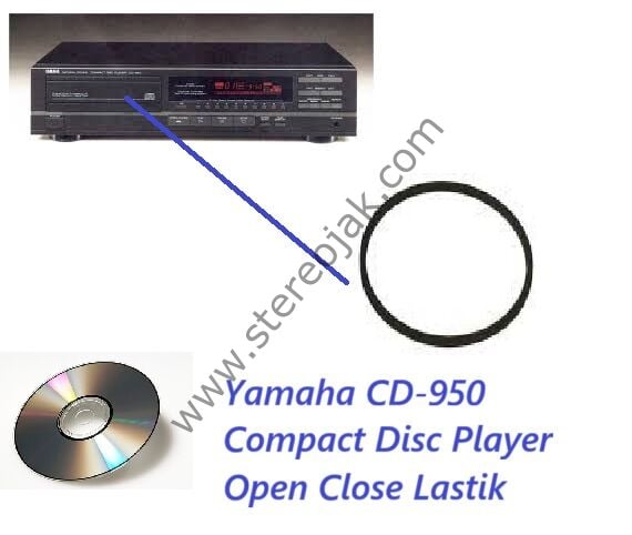 Yamaha CD-950 Compact Disc Player   Kapak Aç  - Kapa  Kayışı   ( Kapak  Open Close Lastik  )