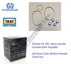 Pioneer DC-Z93   Çift  Kaset Çalar Bölümü Lastik Seti    Stereo Double Cassette Deck Amplifier