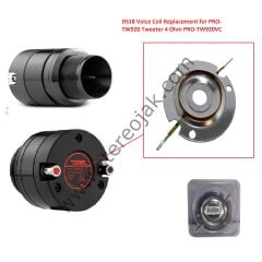 DS18 PRO-TW920 , PRO-TW920VC Diyafram Mebranı ( 25.5mm )