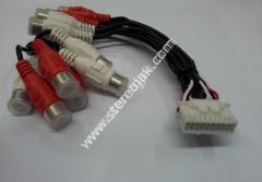 for-x x-9000n  double teyp amfi kablosu