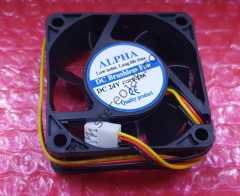 ALPHA 6X6X2.5CM  60MMX60MMX25MM   DC24V 0.12AMP 3 KABLO  SOĞUTMA  FANI
